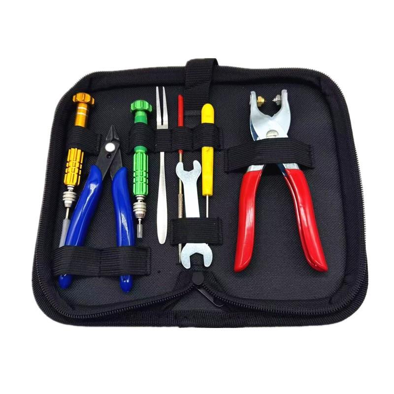 Professional Badminton Racket Protective Tube Tool Set Portable Badminton Repair Tool Durable Tools Bag Small Ball Accessories