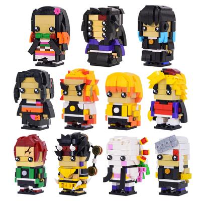 Набор MOC Кирпичи Мультфильм Фильм BrickHeadsed Модель DIY Фигурки Действия Сцена Строительные Блоки Игрушки Для Детей Подарок