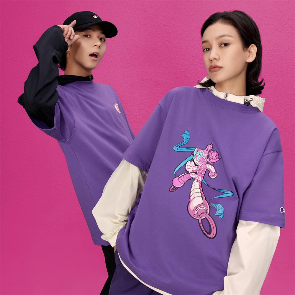 Champion X DR.CHI T-Shirts Unisex Crew Neck Moderate Other UM-XSS33