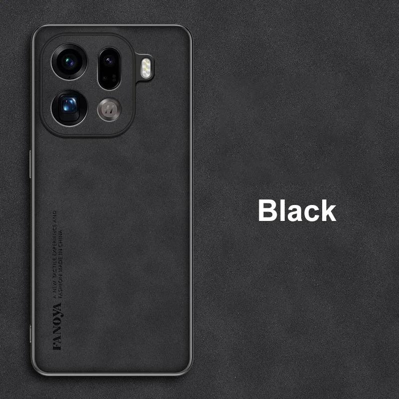 Роскошный Ретро Чехол из Гладкой Кожи Овчины для Телефона OPPO Find X9S Pro X9 Ultra X9 Pro Камера Полная Защита Защитный Чехол от Падений