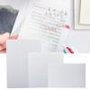 Notepad Stationery Sticker Transparent Sticky Notes Planner Sticker Daily To Do List PET Memo Pad