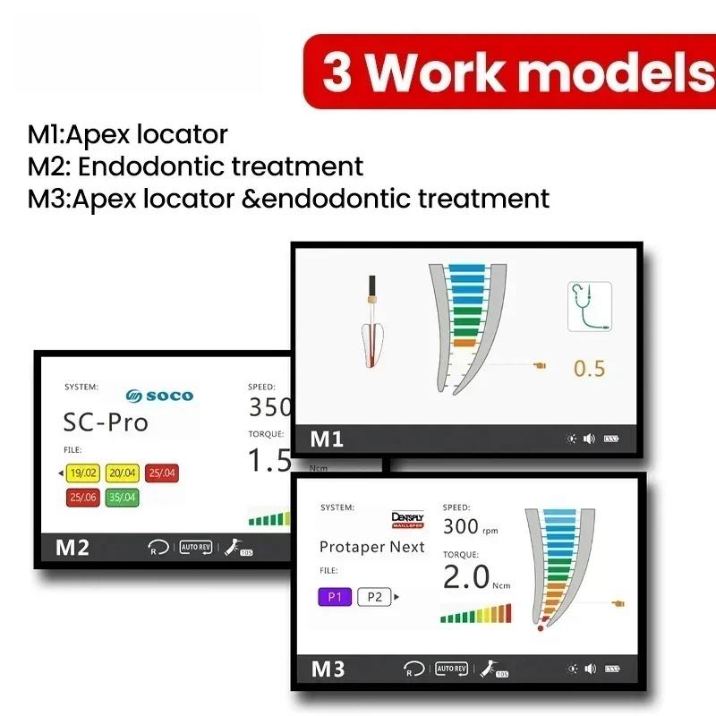 COXO C-SMART-I PRO LED Эндомотор Аппарат для эндодонтического лечения корневых каналов Подготовка с апекслокатором Стоматологическое оборудование онлайн