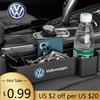 For VOLKSWAGEN VW Car Seat Gap Storage Box Holder Case for Volkswagen Passat Santana Golf Bora Jetta CC Beetle Scirocco Magotan