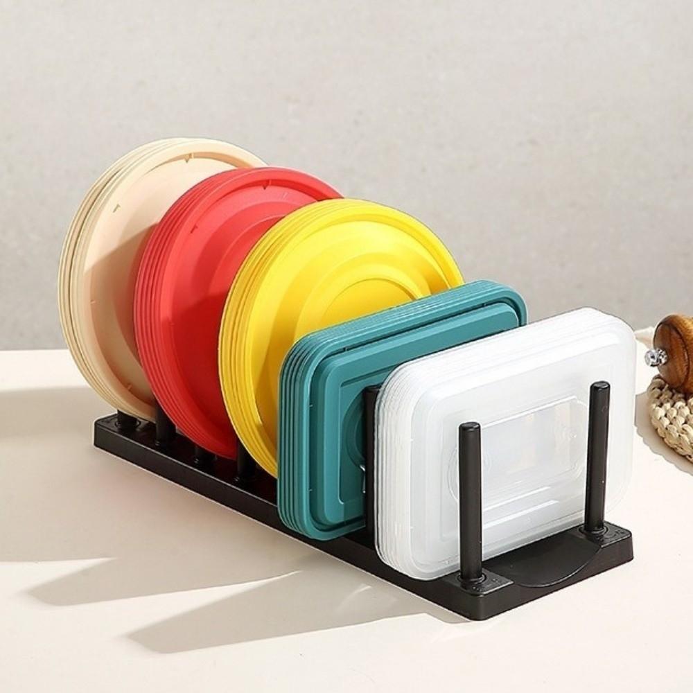 Adjustable Dish Drying Rack Non-Slip Tableware Storage Shelf Cup Drying Rack Cabinet
