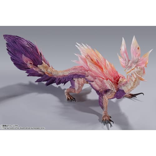TAMASHII NATIONS S.H. MonsterArts Monster Hunter Rise: Sunbreak Tamamitsune, Approximately 310mm, PVC & ABS Painted Action Figure, Multicolor