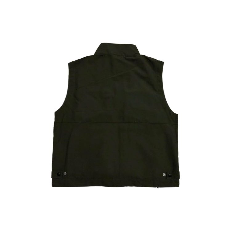 Nike ACG повседневный спортивный жилет с воротником-стойкой и несколькими карманами, мужские жилеты, зеленый CW0836-325