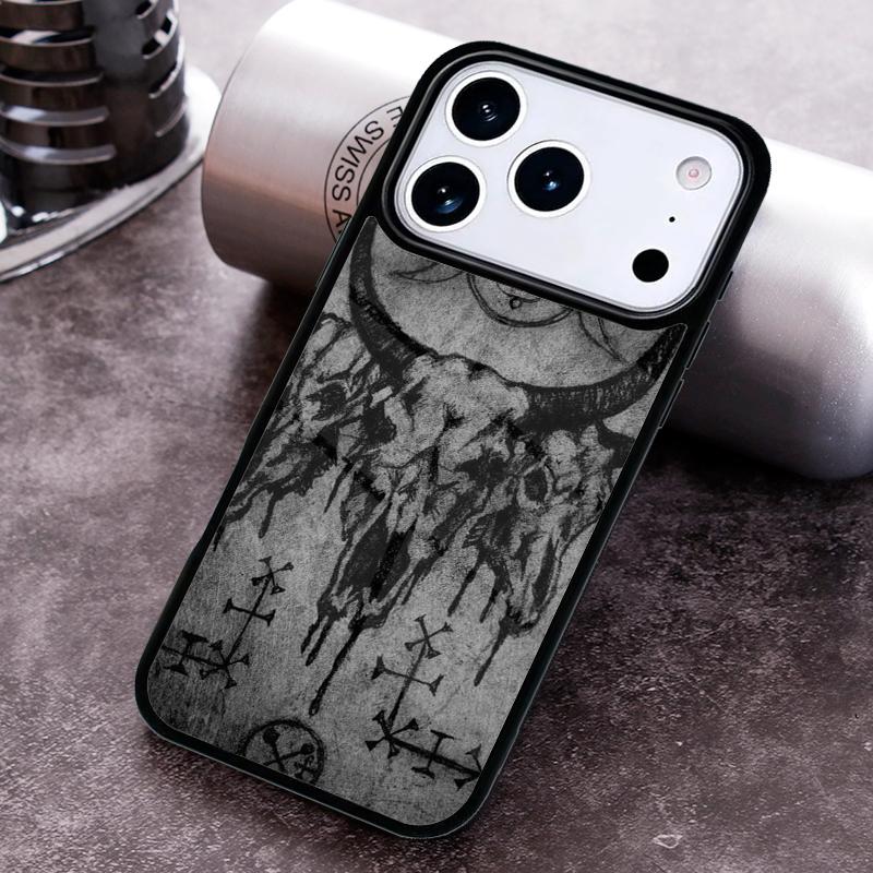 Чехол для телефона с пентаграммой для колдовства и оккультизма для iPhone 17,16e,15,14,13,12,11,Mini,Pro,MAX мягкий силиконовый чехол