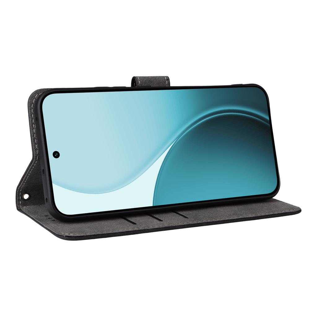 For Oppo Reno14 F 5G Case Wallet RFID Blocking PU Leather Phone Cover Stand with Strap