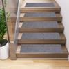 Stair Mat Self Adhesive Non-slip Washable Wear-resistant Contrast Color Wood Stair Protection Reduce Noise Stain