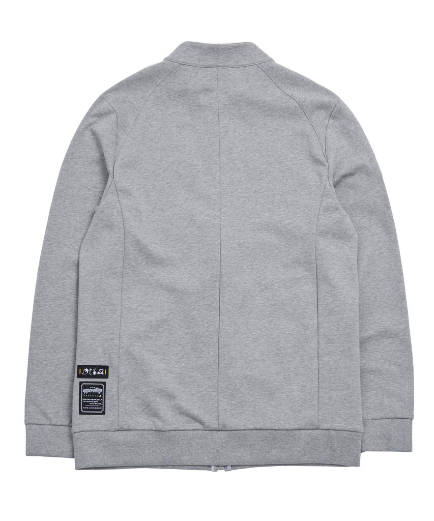 Upperstrop Golf [Up3005] Upst Golf Базовая толстовка на молнии Меланжевый серый