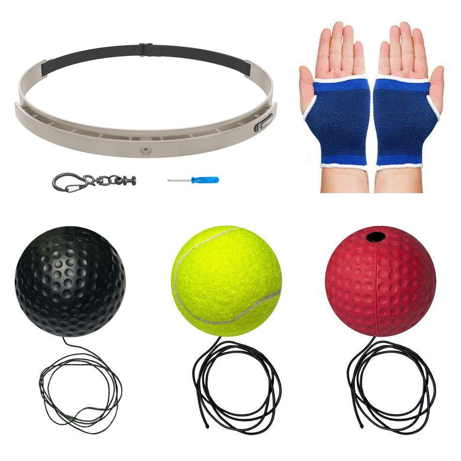 Наголовной скоростной мяч для бокса и фитнеса: Детский и взрослый инструмент для тренировки декомпрессии