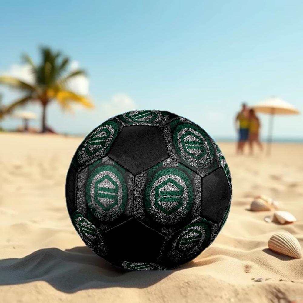 Groningen FC Soccer Ball, colorful, suitable for all ages, machine-stitched, PVC material, competition grade, durable and high bounce