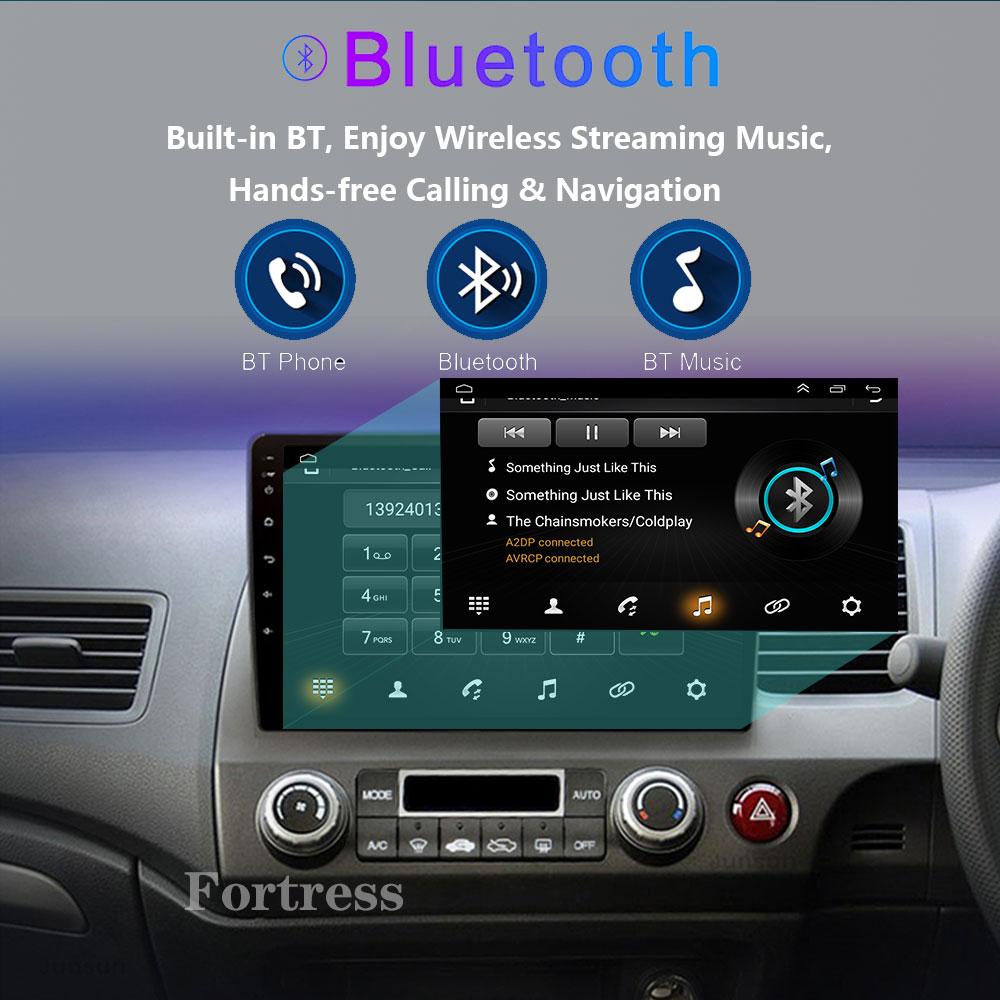 Android Car Radio Multimedia для Honda Civic RHD 2005 - 2012 Мультимедийный проигрыватель 2 Din Правый руль Навигация GPS Carplay DVD