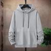 Cardigan Hooded Sweatshirt Men's Spring and Autumn Style Simple Casual Loose Jacket
