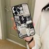 Черный чехол для телефона с изображением певицы Lana Del Rey, подходящий для IPhone 17, 16, 15, 11, 13, 14 Pro Max, Plus, X, Xr, Xs Max, 13 Mini