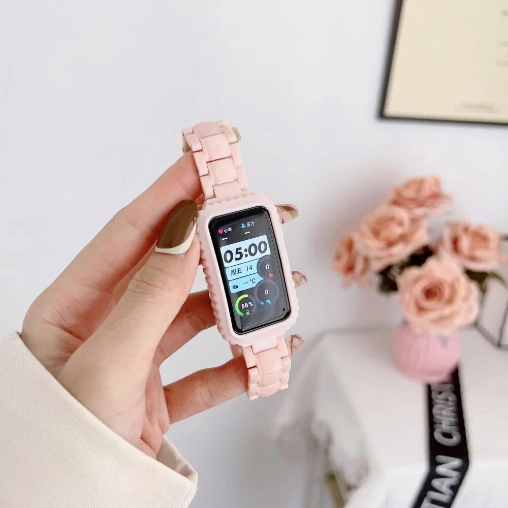Сменный ремешок для Huawei Band 7 8 Correa SmartWatch, чехол-браслет для Honor Band 6, Huawei Band6 Band7, аксессуары