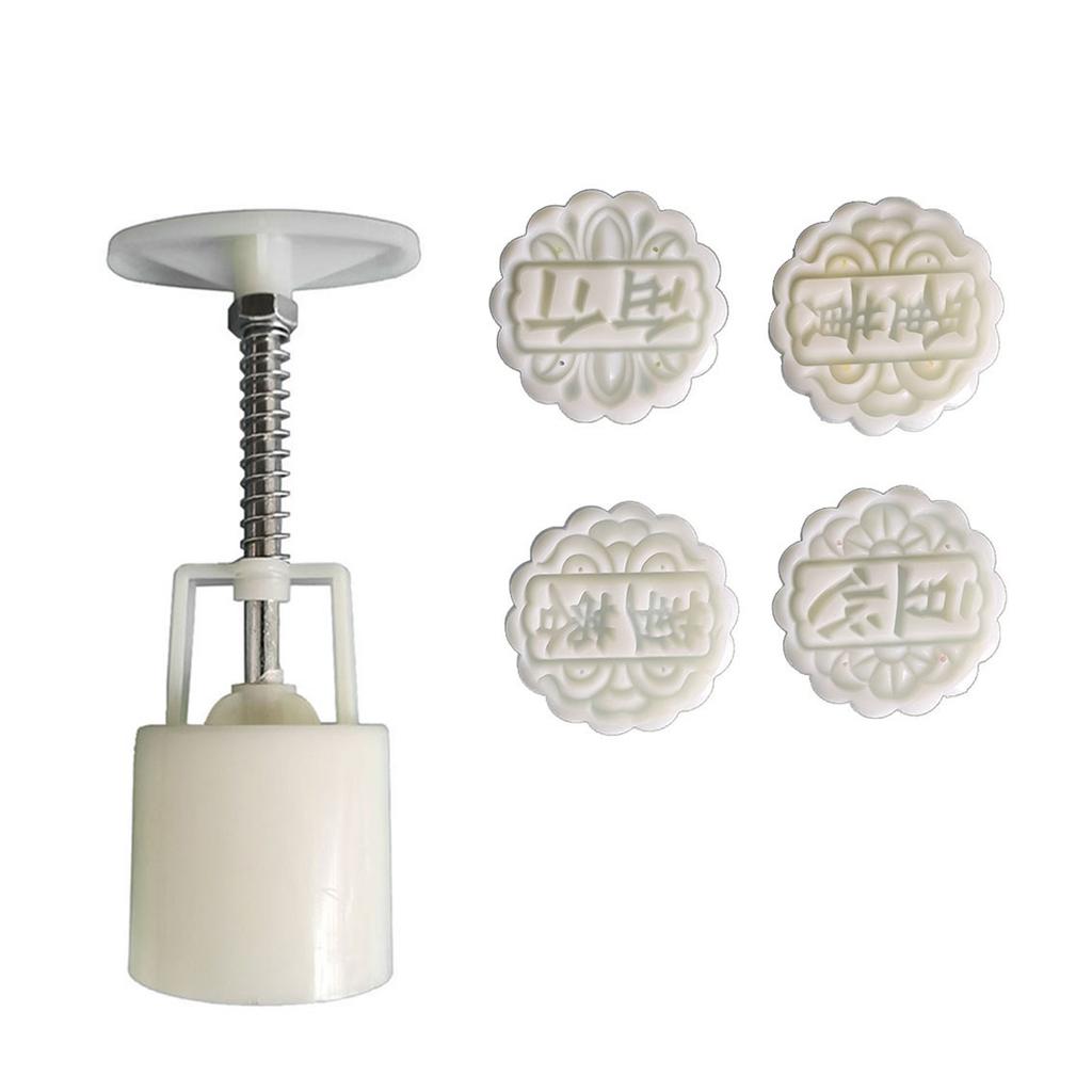 Фестиваль середины осени Формы для лунных пряников Разные вкусы Форма для лунного пряника Штампы для печенья DIY Ручной пресс Формы для печенья Десертные резаки