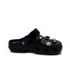 Crocs Baya EVA Sweetheart Butterfly Sweet Niche Fashion Playful High-End Versatile College Trend Hole Shoes Women Black