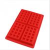 Silicone Waffle Muffin Mold Cake Mold DIY Baking Tools 4 Squares Love Waffle Cakes
