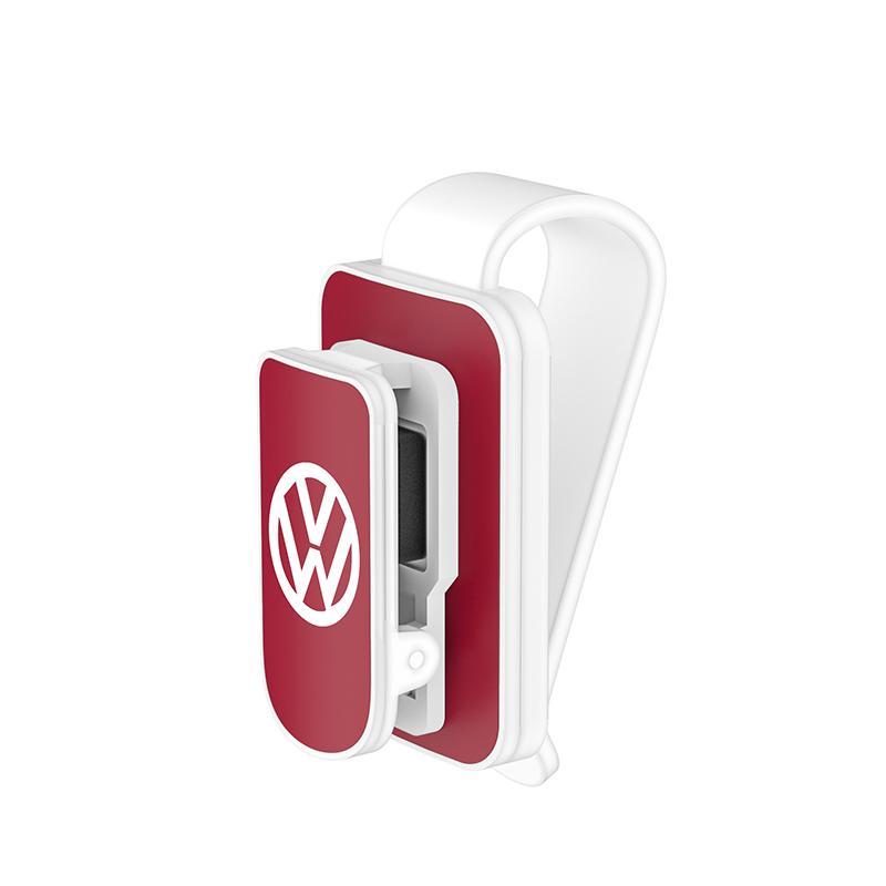 Для автомобиля VW Козырек Солнцезащитный Рамка для Солнцезащитных Очков Зажим для Очков Держатель для Хранения для VW Golf 5 7 8 Passat Jetta Tiguan CC Внутренние Накладки HACN-Y65