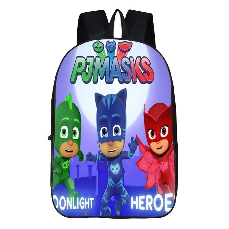 Прочный рюкзак PJ Masks для детей с ярким 3D-дизайном персонажей и регулируемыми мягкими лямками