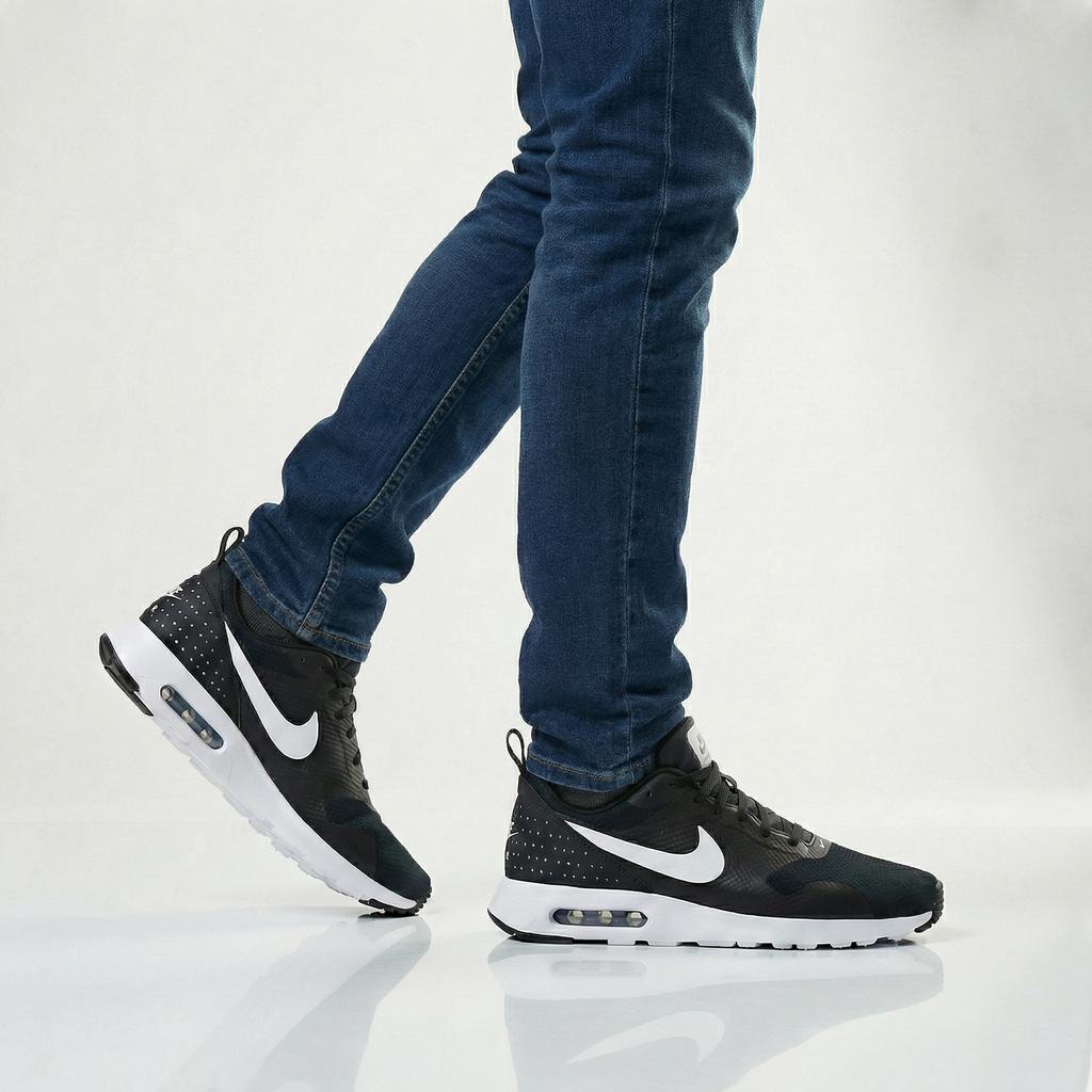 Nike Air Max Tavas - Мужские кроссовки черные 705149-009 ОРИГИНАЛ