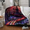 1pc Whimsical Fantasy Blanket, Lightweight Flannel Throw Blanket for Sofa, Bed, Travel, Camping, Living Room, Office, Couch, Chair, and Bed