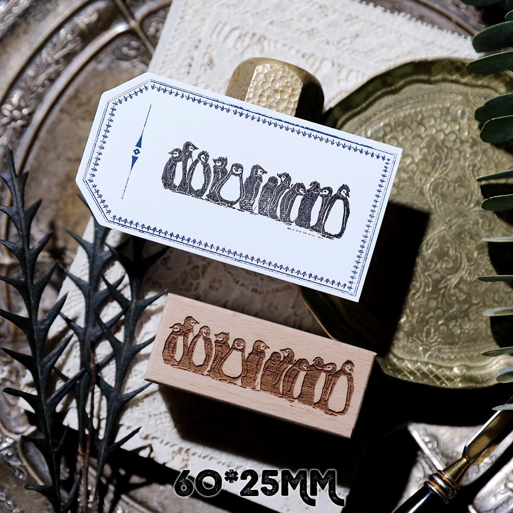 Journal Scrapbooking Wooden Stamps Diy Versatile Light Retro European and American Style [MagicIllusion]