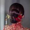 U-shape Bridal Bird Korean Hair Sticks Women Hanfu Hairpins Metal Hair Clip Chinese Hair Fork