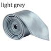 Solid Color Narrow Edition Smooth Tie for Men's New Product Formal Polyester Silk Casual Fashion Hand Tie Wedding Suits Cravate