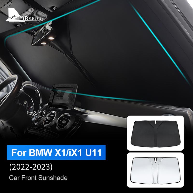 Автомобильные аксессуары для BMW X1 U11-IX1, складной зонт от солнца, зонт от солнца на лобовое стекло, портативный солнцезащитный зонт с защитой от УФ-лучей, интерьер