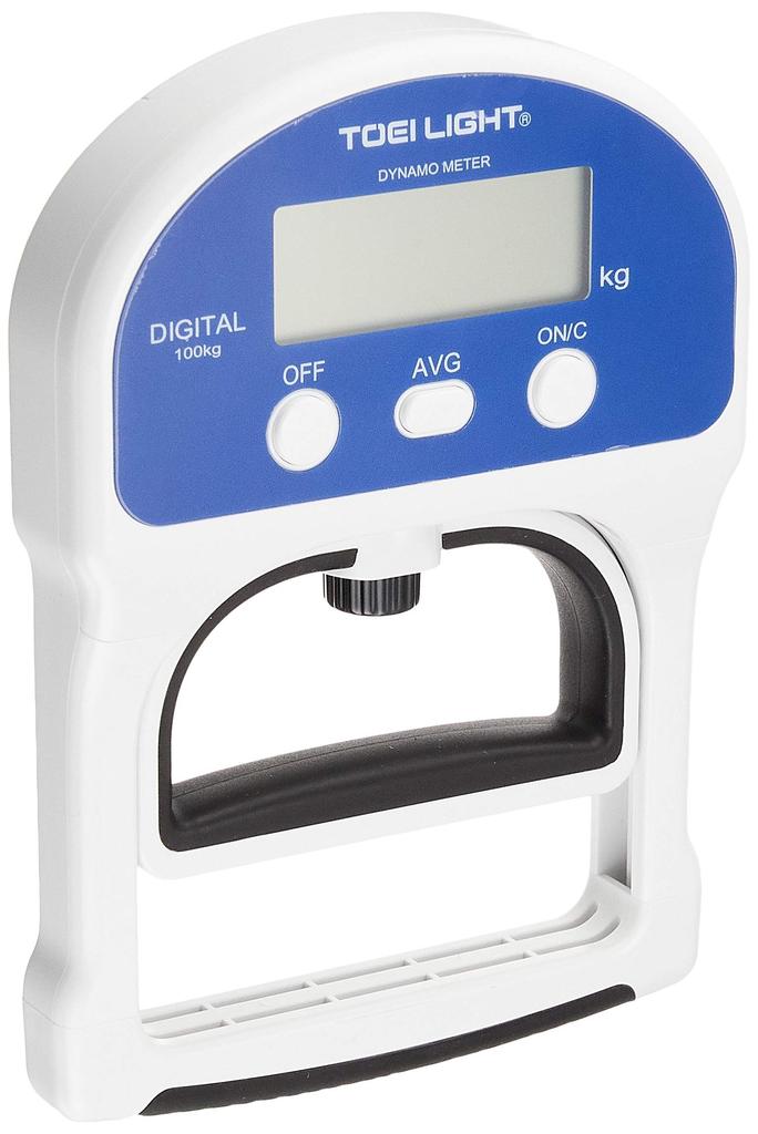 TOEI LIGHT Цифровой динамометр кистевой TL2 Сделано в Японии Совместим с процедурами измерения физической подготовки Для 5~100 (0,1 единицы) Тип тензодатчика