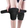 KUWAN Knee Breathable Knee Knee Protector for Sports and Pack of 2 Pads, Support, Outdoors, Elastic, Unisex, Black,