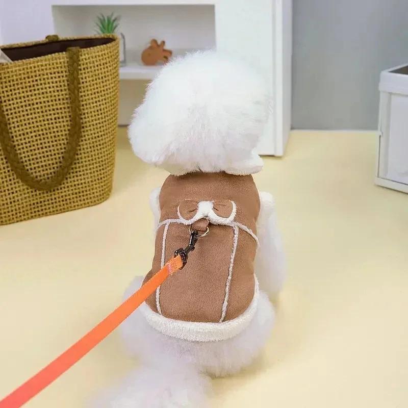 Зимняя хлопковая куртка для собак, теплая одежда для собак маленьких и средних пород, кошек, пальто для щенков, одежда для французского бульдога, чихуахуа, пуделя