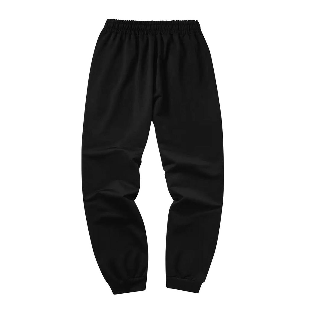 Men's Solid Color Hooded Universal Versatile Hooded Sweatshirt Sweatpants Casual Sports Suit