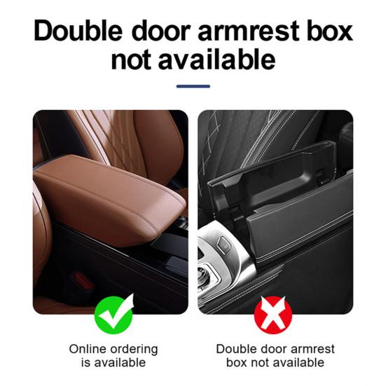 Универсальный автомобильный подлокотник, ящик для хранения вещей в центральной консоли, подлокотник с подстаканником, органайзер для переднего сиденья автомобиля, грузовиков, внедорожников
