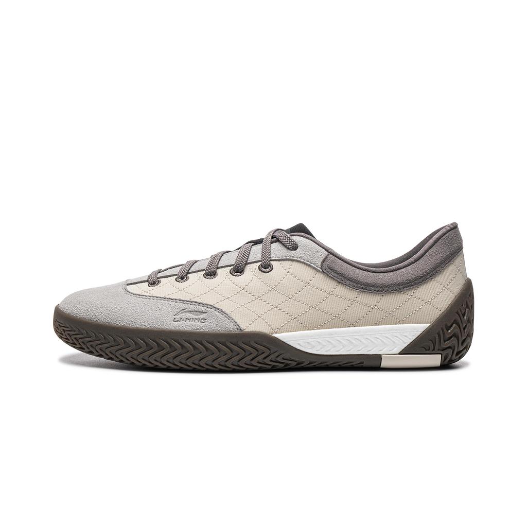 Мужские кроссовки Li-Ning Broken Grid V2 Повседневная обувь Мужская низкая Сталактитовый серый/Дымчато-серый