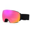 Double-Layer Anti-Fog Spherical Ski Goggles With Magnetic Lens System Adults Windproof Dustproof Clear Vision On Snow Slopes