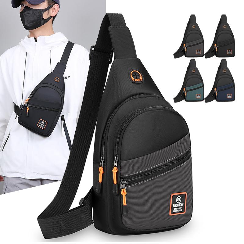 Chest Bag Crossbody Small Sling Backpack Sling Bag for Men, Chest Bag Daypack Crossbody for Travel Sport Crossbody Backpack