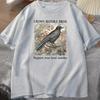 Новая Забавная Ретро Футболка Crows Before Bros Мужская Хэллоуин Футболка Повседневная Хлопковая Футболка с Коротким Рукавом и Круглым Вырезом Одежда в Стиле Темной Академии