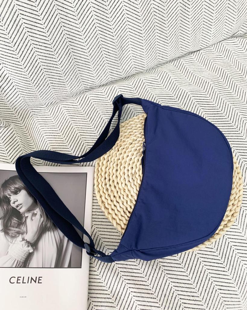 U-Style 2025 Женская модная нейлоновая сумка-пельмень кроссбоди - Легкая, универсальная, маленькая наплечная сумка