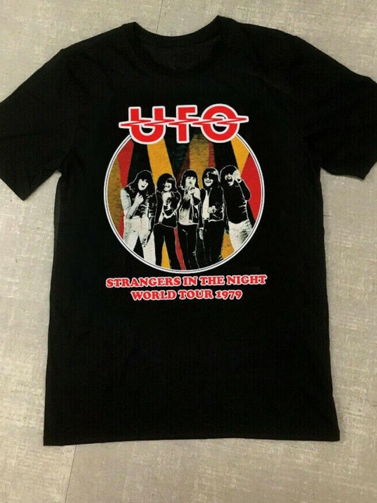 Best Popular Shirt 1979 Ufo World Tour Rock Concert Size S To 2xl Unisex Best Tshirt