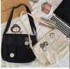 Cute Canvas Bag Wild Student Women Handbags Shoulder Bag Female Japanese Harajuku Diagonal Crossbody Bags for Girl