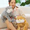 Adorable Spotted Cat Plush Toy Ultra Soft Stuffed Animal For Kids And Home Decor