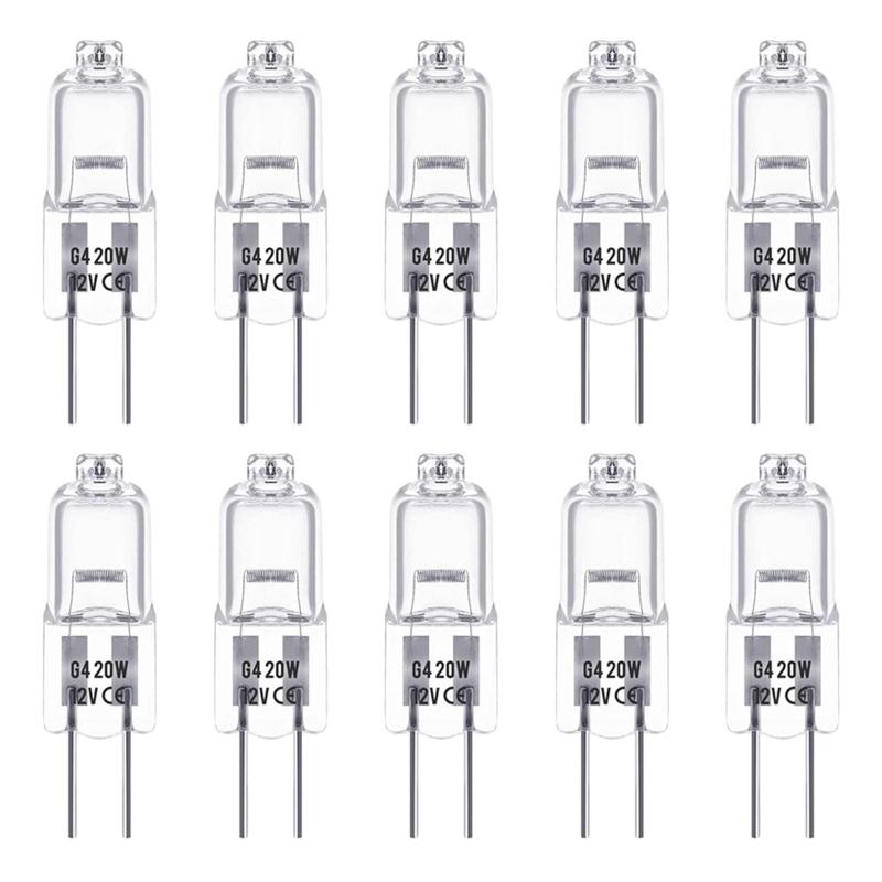 12 В 20 Вт 10 Вт лампочка для освещения микроволновой печи светодиодные лампочки с 2-контактным разъемом для замены старых