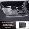 Для Changan Origin A6 2025 2026 Органайзер для хранения в центральном подлокотнике, скрытый бокс, держатель для стаканов, аксессуары для интерьера