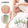 LANBENA Восковые полоски для тела, 10 штук, с 2 одноразовыми салфетками для очищения, для удаления волос на подмышках и руках, подходят для чувствительной кожи