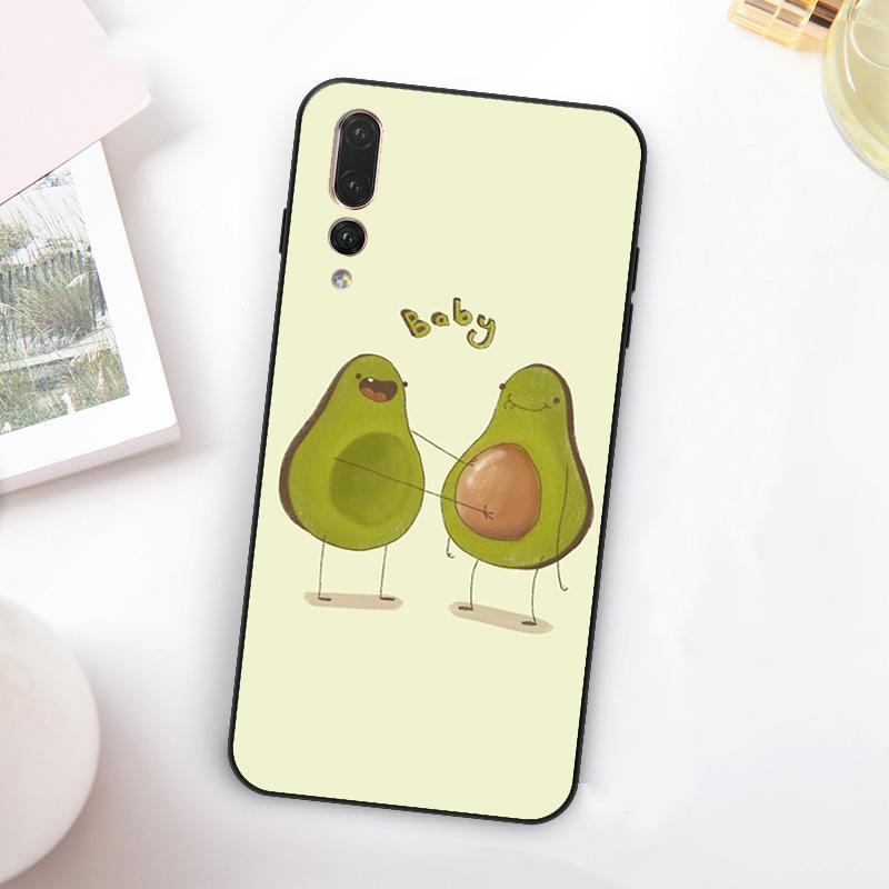 Милый Авокадо Для Huawei Nova 5T 9 10 SE 7i 8i 11i 12i Y73 Y90 Y70 Y72 Y61 Y91 Y60 P20 P40 P30 Lite Чехол