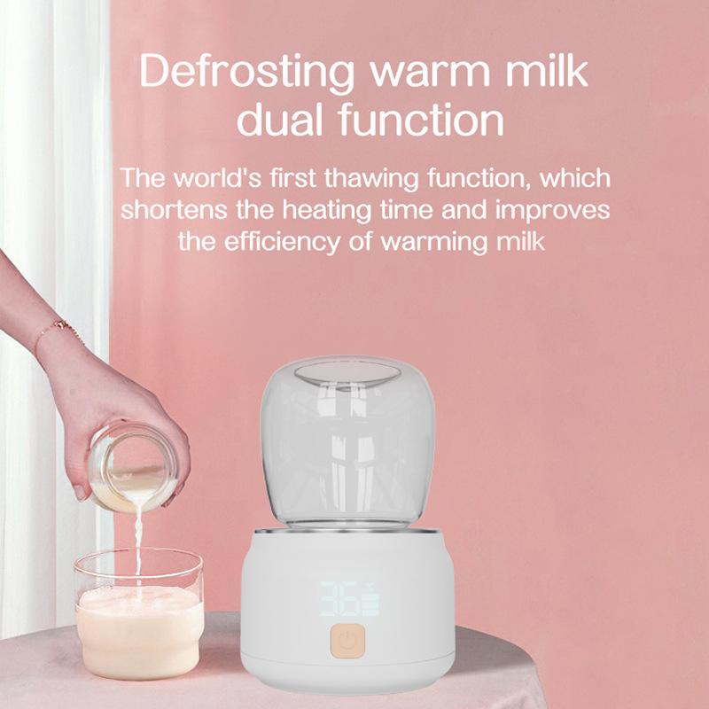 Высококачественный портативный многофункциональный подогреватель для молока с беспроводной изоляцией и малым объемом, подогреватель для детских бутылочек с молоком с USB-подогревом