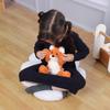 Apricot Lamb Flower Fox Plush Toy for Soft and Fluffy Flower Fox for Girls and 20cm Kids, Cute, Boys,